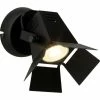 Brilliant Leuchten Brilliant Movie Wandleuchte LED Schwarz, 1-flammig