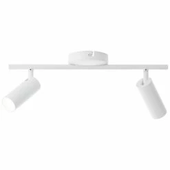 Brilliant Leuchten Brilliant Soeren Deckenstrahler LED Wei&szlig;, 2-flammig -Wandleuchten Verkaufsgeschäft brilliant soeren deckenstrahler g83013 05 5