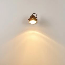 Hofstein Butikon Wandleuchte Rostfarben, 1-flammig -Wandleuchten Verkaufsgeschäft butikon wandleuchte h3287781 do1 11