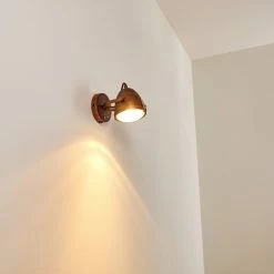 Hofstein Butikon Wandleuchte Rostfarben, 1-flammig -Wandleuchten Verkaufsgeschäft butikon wandleuchte h3287781 do1 9