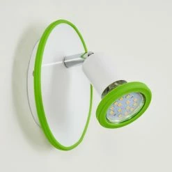 Hofstein Cabri Wandleuchte LED Chrom, Grün, Weiß, 1-flammig 19 Hofstein Cabri Wandleuchte LED Chrom, Grün, Weiß, 1-flammig -Wandleuchten Verkaufsgeschäft cabri wandleuchte h3561164 7