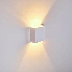 Hofstein Calama Wandleuchte Weiß, 1-flammig -Wandleuchten Verkaufsgeschäft calama wandleuchte h3266397 do4 10