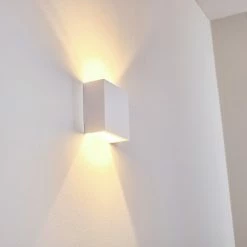 Hofstein Calama Wandleuchte Weiß, 1-flammig -Wandleuchten Verkaufsgeschäft calama wandleuchte h3266397 do4 2