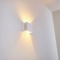 Hofstein Calama Wandleuchte Weiß, 1-flammig -Wandleuchten Verkaufsgeschäft calama wandleuchte h3266397 do4 5