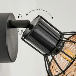 Hofstein Calamar Wandleuchte Schwarz, 1-flammig -Wandleuchten Verkaufsgeschäft calamar wandleuchte h3579909 5