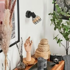 Hofstein Calamar Wandleuchte Schwarz, 1-flammig -Wandleuchten Verkaufsgeschäft calamar wandleuchte h3579909 9