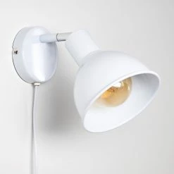 Hofstein Caney Wandleuchte Weiß, 1-flammig 29 Hofstein Caney Wandleuchte Weiß, 1-flammig -Wandleuchten Verkaufsgeschäft caney wandleuchte h3316498 4