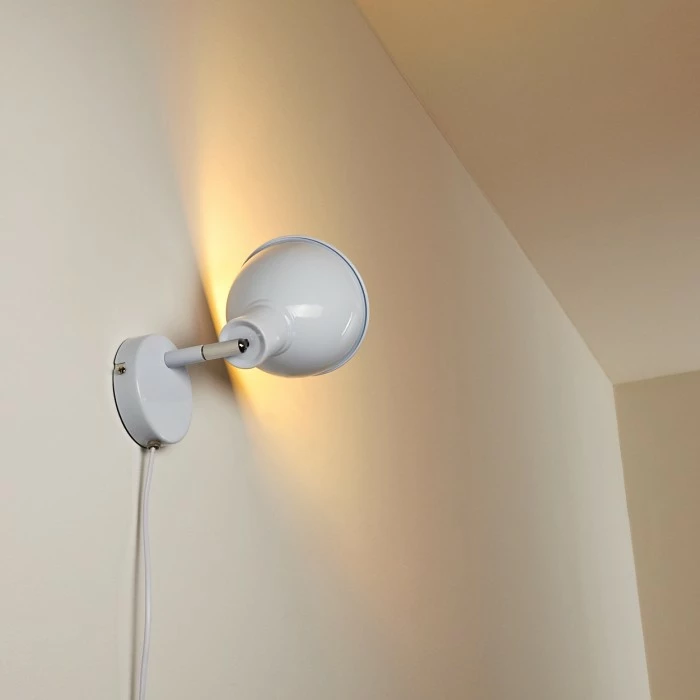 Hofstein Caney Wandleuchte Weiß, 1-flammig 10 Hofstein Caney Wandleuchte Weiß, 1-flammig – Bild 10