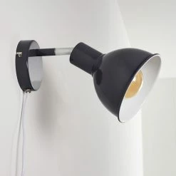 Hofstein Caney Wandleuchte Anthrazit, 1-flammig -Wandleuchten Verkaufsgeschäft caney wandleuchte h3316535 22