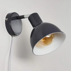 Hofstein Caney Wandleuchte Anthrazit, 1-flammig -Wandleuchten Verkaufsgeschäft caney wandleuchte h3316535 4