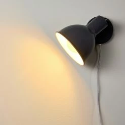 Hofstein Caney Wandleuchte Anthrazit, 1-flammig -Wandleuchten Verkaufsgeschäft caney wandleuchte h3316535 7