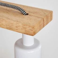 Hofstein Canoe Wandleuchte Holz hell, 1-flammig -Wandleuchten Verkaufsgeschäft canoe wandleuchte h3316436 10