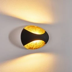 Hofstein Carmans Wandleuchte LED Weiß, 1-flammig -Wandleuchten Verkaufsgeschäft carmans wandleuchte h3313459 2