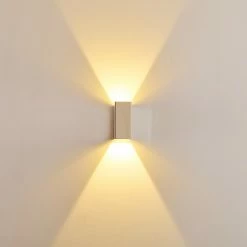 Hofstein Castel Wandleuchte LED Chrom, 1-flammig -Wandleuchten Verkaufsgeschäft castel wandleuchte h164816 3