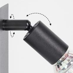 Hofstein Castillo Wandleuchte Schwarz, 1-flammig -Wandleuchten Verkaufsgeschäft castillo wandleuchte h3613238 5