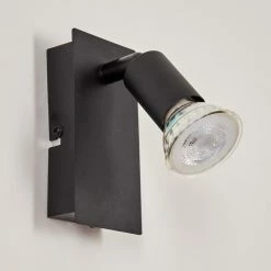 Hofstein Castillo Wandleuchte Schwarz, 1-flammig -Wandleuchten Verkaufsgeschäft castillo wandleuchte h3613238 7