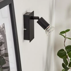 Hofstein Castillo Wandleuchte Schwarz, 1-flammig -Wandleuchten Verkaufsgeschäft castillo wandleuchte h3613238 9