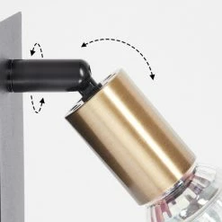 Hofstein Castillo Wandleuchte Schwarz, 1-flammig -Wandleuchten Verkaufsgeschäft castillo wandleuchte h3613252 5