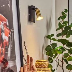 Hofstein Castillo Wandleuchte Schwarz, 1-flammig -Wandleuchten Verkaufsgeschäft castillo wandleuchte h3613252 6