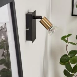 Hofstein Castillo Wandleuchte Schwarz, 1-flammig -Wandleuchten Verkaufsgeschäft castillo wandleuchte h3613252 9