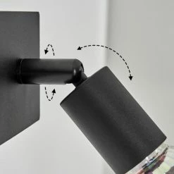 Hofstein Castillo Wandleuchte Schwarz, 2-flammig -Wandleuchten Verkaufsgeschäft castillo wandleuchte h3613290 5