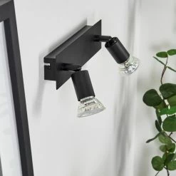 Hofstein Castillo Wandleuchte Schwarz, 2-flammig -Wandleuchten Verkaufsgeschäft castillo wandleuchte h3613290 9