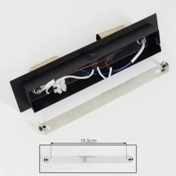 Hofstein Castillo Wandleuchte Schwarz, 2-flammig -Wandleuchten Verkaufsgeschäft castillo wandleuchte h3613313 4