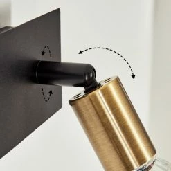 Hofstein Castillo Wandleuchte Schwarz, 2-flammig -Wandleuchten Verkaufsgeschäft castillo wandleuchte h3613313 5