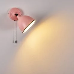 Hofstein Catharine Wandleuchte Rosa, 1-flammig -Wandleuchten Verkaufsgeschäft catharine wandleuchte h3316870 3