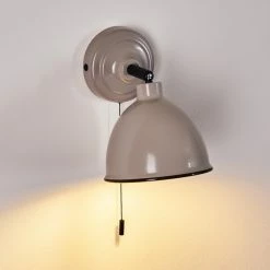 Hofstein Catharine Wandleuchte Grau, 1-flammig -Wandleuchten Verkaufsgeschäft catharine wandleuchte h3316894 17