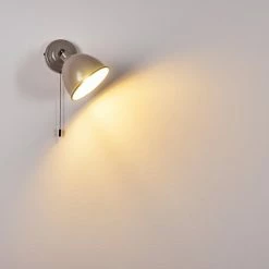 Hofstein Catharine Wandleuchte Grau, 1-flammig -Wandleuchten Verkaufsgeschäft catharine wandleuchte h3316894 3