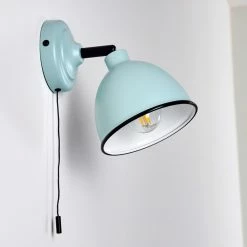 Hofstein Catharine Wandleuchte Blau, Schwarz, 1-flammig -Wandleuchten Verkaufsgeschäft catharine wandleuchte h3316917 18