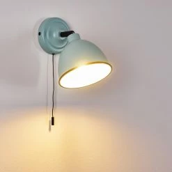 Hofstein Catharine Wandleuchte Blau, Schwarz, 1-flammig -Wandleuchten Verkaufsgeschäft catharine wandleuchte h3316917 2