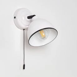 Hofstein Catharine Wandleuchte Wei&szlig;, 1-flammig -Wandleuchten Verkaufsgeschäft catharine wandleuchte h3385845 13