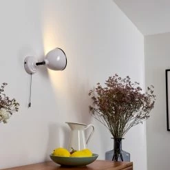 Hofstein Catharine Wandleuchte Wei&szlig;, 1-flammig -Wandleuchten Verkaufsgeschäft catharine wandleuchte h3385845 9