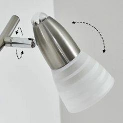 Hofstein Chapod Wandleuchte Nickel-Matt, 2-flammig -Wandleuchten Verkaufsgeschäft chapod wandleuchte h3651988 5