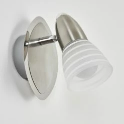 Hofstein Chapod Wandleuchte Nickel-Matt, 1-flammig -Wandleuchten Verkaufsgeschäft chapod wandleuchte h3652091 7