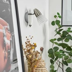 Hofstein Chapod Wandleuchte Nickel-Matt, 1-flammig -Wandleuchten Verkaufsgeschäft chapod wandleuchte h3652091 9