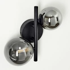 Hofstein Chehalis Wandleuchte LED Schwarz, 2-flammig -Wandleuchten Verkaufsgeschäft chehalis wandleuchte h3584972 7