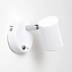 Hofstein Chennai Wandleuchte LED Chrom, Wei&szlig;, 1-flammig -Wandleuchten Verkaufsgeschäft chennai wandleuchte h3319574 9