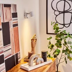 Hofstein Chennai Wandleuchte Chrom, Weiß, 1-flammig 22 Hofstein Chennai Wandleuchte Chrom, Weiß, 1-flammig -Wandleuchten Verkaufsgeschäft chennai wandleuchte h3451366 10