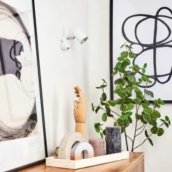 Hofstein Chennai Wandleuchte Chrom, Weiß, 1-flammig 23 Hofstein Chennai Wandleuchte Chrom, Weiß, 1-flammig -Wandleuchten Verkaufsgeschäft chennai wandleuchte h3451366 11