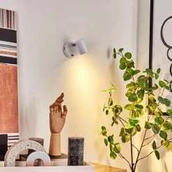 Hofstein Chennai Wandleuchte Chrom, Weiß, 1-flammig 20 Hofstein Chennai Wandleuchte Chrom, Weiß, 1-flammig -Wandleuchten Verkaufsgeschäft chennai wandleuchte h3451366 8