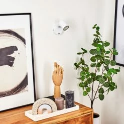 Hofstein Chennai Wandleuchte Chrom, Weiß, 1-flammig 21 Hofstein Chennai Wandleuchte Chrom, Weiß, 1-flammig -Wandleuchten Verkaufsgeschäft chennai wandleuchte h3451366 9