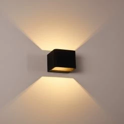 Hofstein Chuitna Wandleuchte LED Schwarz, 1-flammig -Wandleuchten Verkaufsgeschäft chuitna wandleuchte h3312568 15