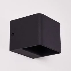 Hofstein Chuitna Wandleuchte LED Schwarz, 1-flammig -Wandleuchten Verkaufsgeschäft chuitna wandleuchte h3312568 18