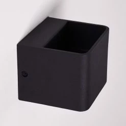 Hofstein Chuitna Wandleuchte LED Schwarz, 1-flammig -Wandleuchten Verkaufsgeschäft chuitna wandleuchte h3312568 5