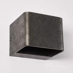 Hofstein Chuitna Wandleuchte LED Nickel-Matt, 1-flammig -Wandleuchten Verkaufsgeschäft chuitna wandleuchte h3312582 8