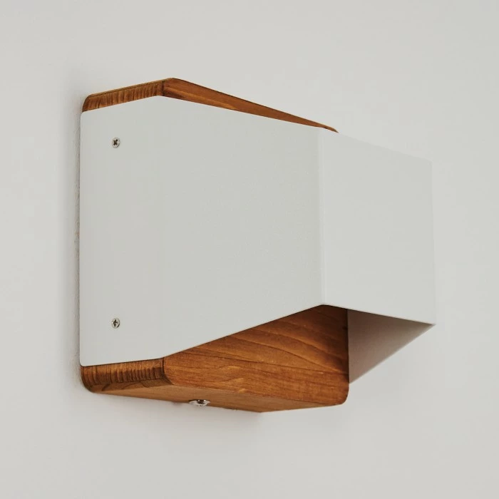 Hofstein Clarens Wandleuchte LED Braun, Weiß, 1-flammig 8 Hofstein Clarens Wandleuchte LED Braun, Weiß, 1-flammig – Bild 8