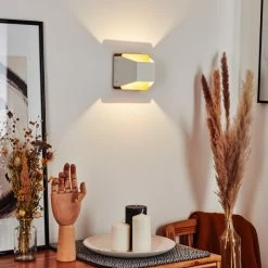 Hofstein Clarens Wandleuchte LED Braun, Weiß, 1-flammig 21 Hofstein Clarens Wandleuchte LED Braun, Weiß, 1-flammig -Wandleuchten Verkaufsgeschäft clarens wandleuchte h3447345 8